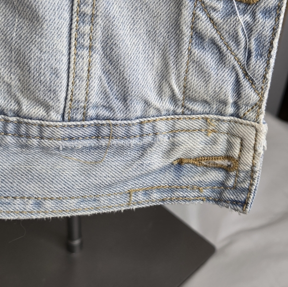 Mossimo Supply Co. Size L Soft Sky Blue Denim - Picture 7 of 12